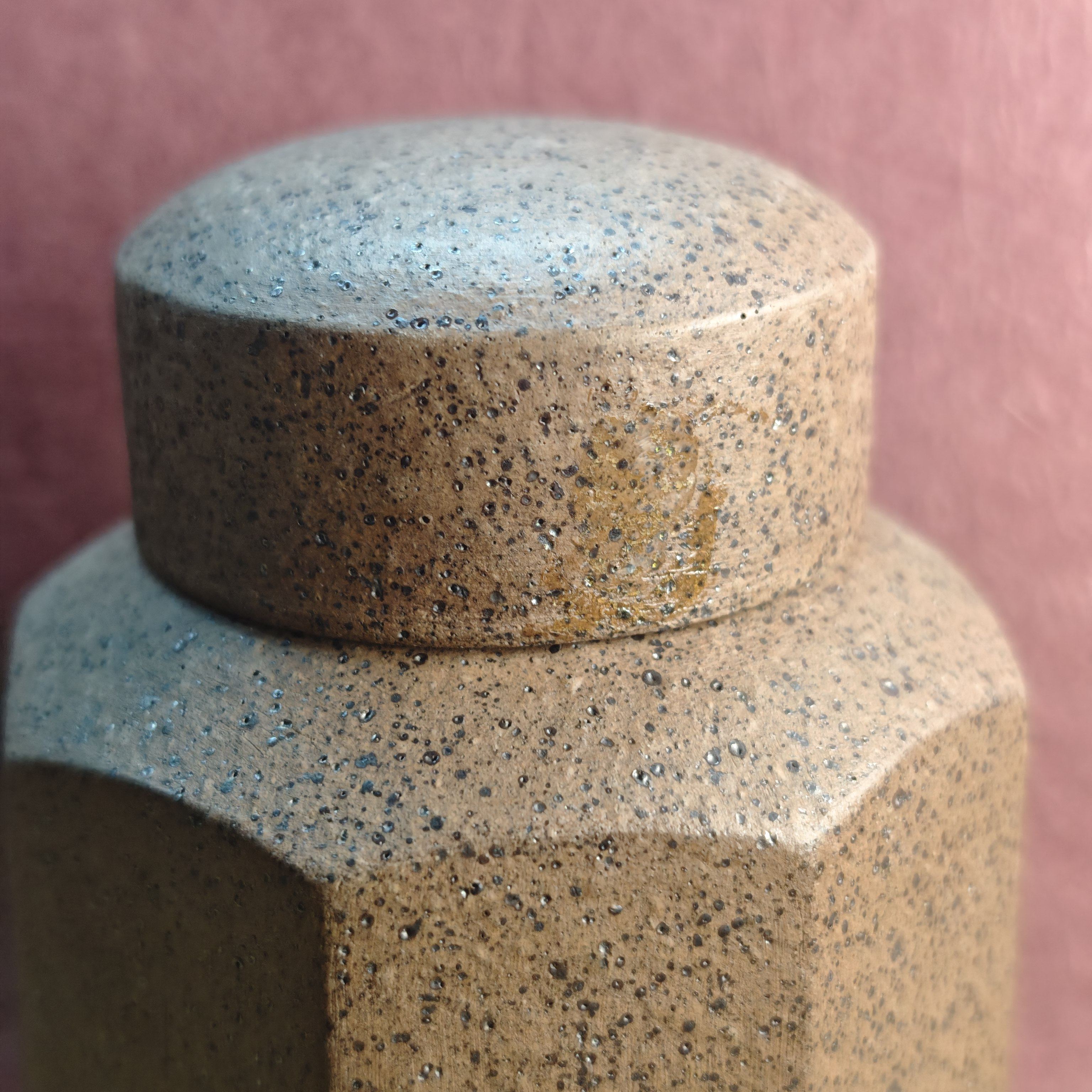 越前烧素烧三足香炉形茶叶罐 茶道具 茶亦居日本古美术Q3,淘宝优惠券,粉丝福利购,淘宝优惠卷