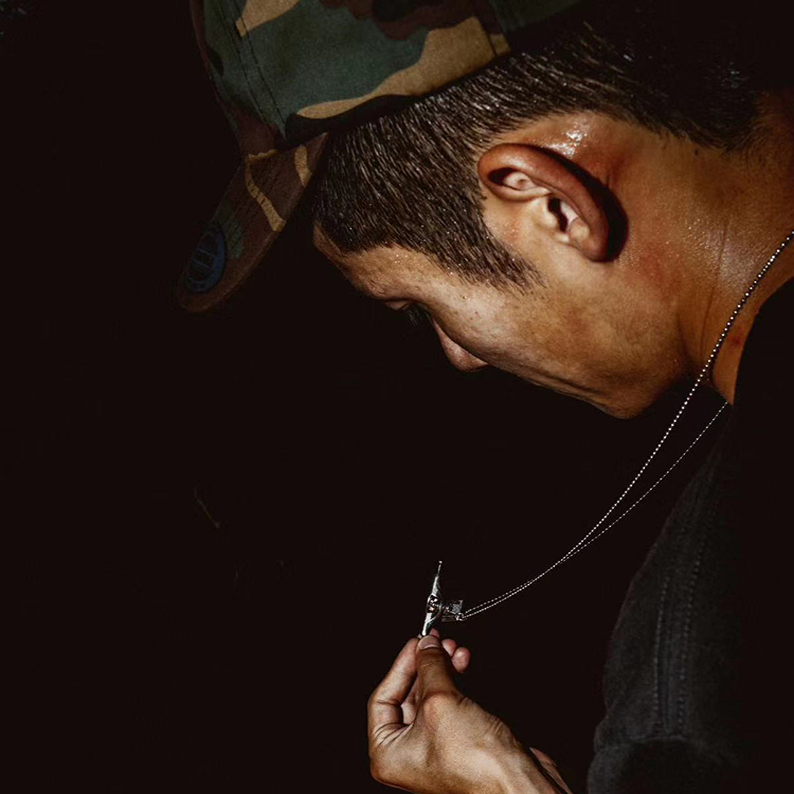 滑板小饰品Independent项链筛子小挂件开瓶器垫片胸针帽子 - 图1