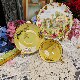 Western antique bayreuth German porcelain pearlescent glaze Chelsea rich bird gilt hard porcelain black tea cup and saucer in stock