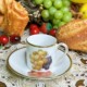 Bavaria Babaria fruit coffee cup and saucer