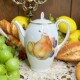 Bavaria Babaria fruit coffee cup and saucer
