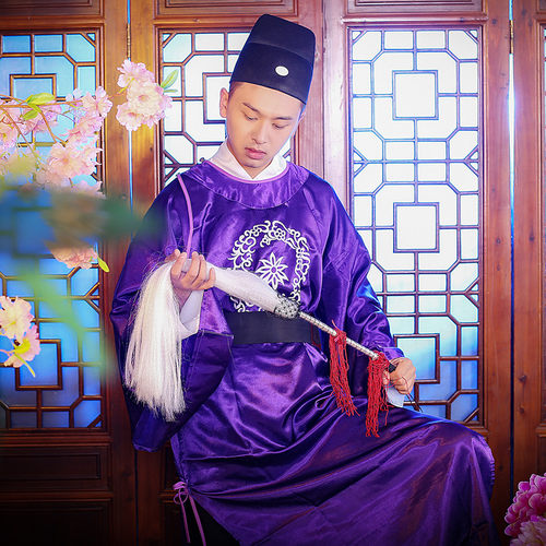 太监服装男宋朝明朝古装搞笑公公衣服小品话剧表演宫廷戏服演出服 - 图1