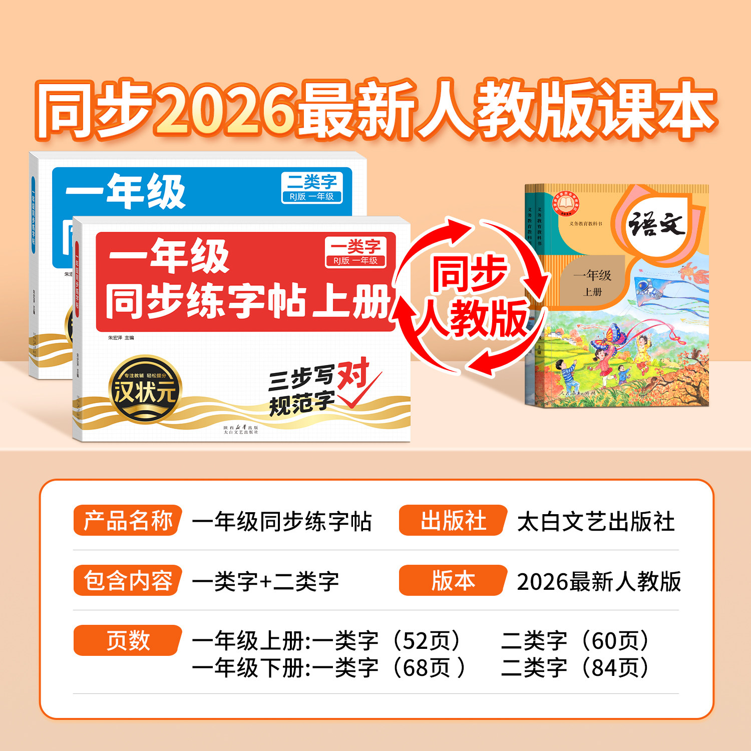 2026新版一年级生字练字帖二三年级上下册练字字帖小学生专用同步练习人教版每日一练描红本笔画笔顺四五六一二类字三步写好规范字,淘宝优惠券,粉丝福利购,淘宝优惠卷