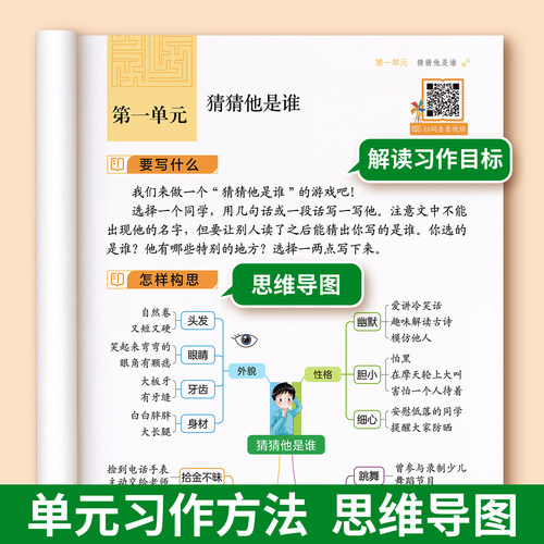 【2026新版】三年级上下册同步作文人教版小学范文作文书小学生老师推荐黄冈优秀作文大全3年级仿写素材全解语文满分作文下册指导 - 图1