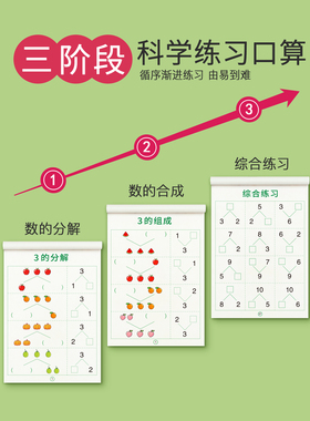 10以内分解与组成数学加减法练习