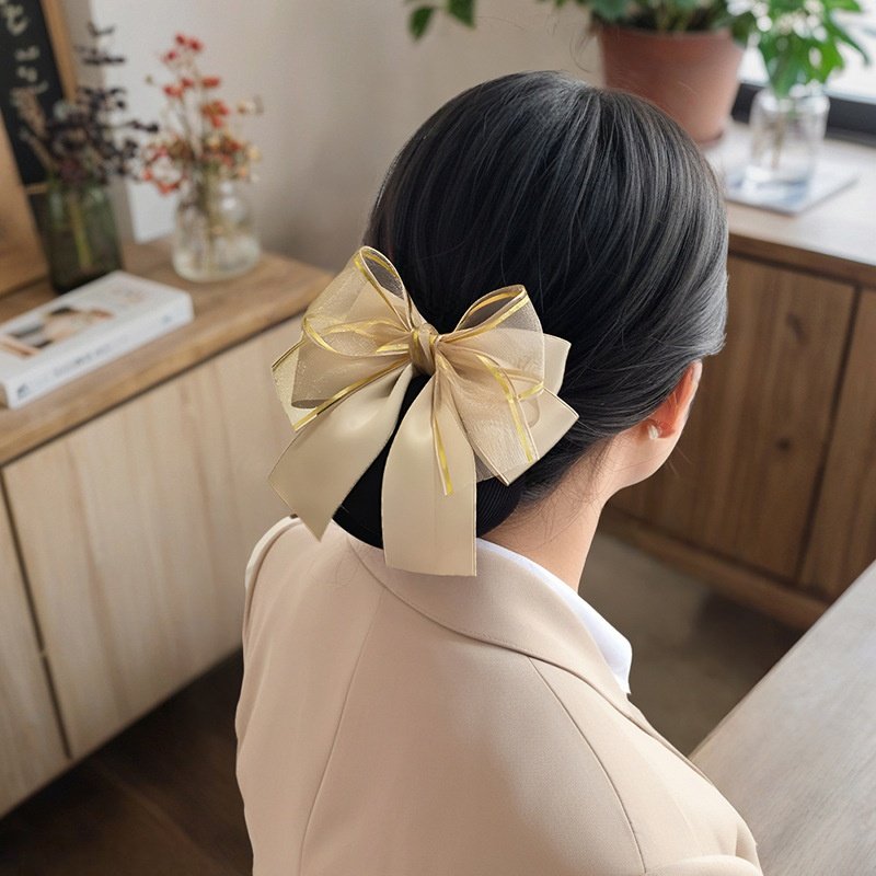 头花女网兜职业护士发网工作盘头发头饰空姐银行上班发夹发卡新款,淘宝优惠券,粉丝福利购,淘宝优惠卷