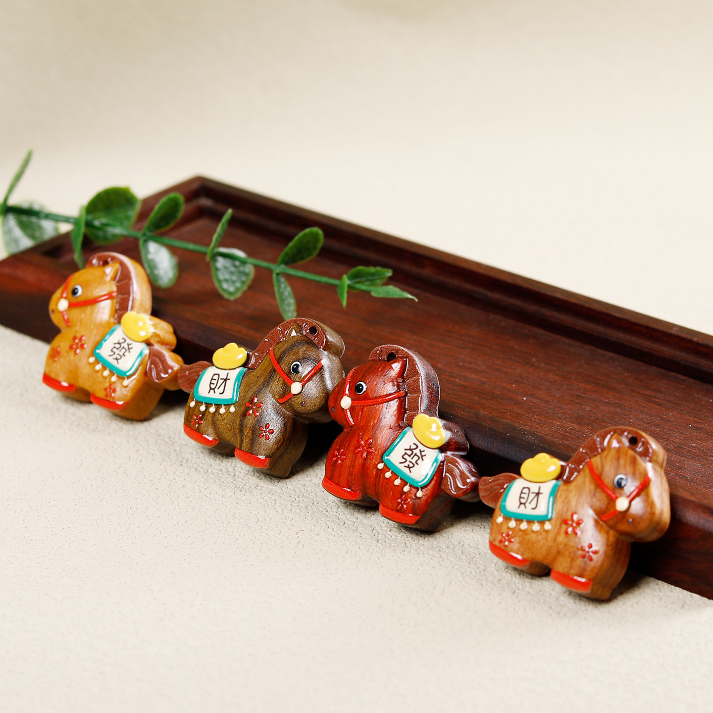 马上发财生肖马吊坠手工DIY钥匙扣彩绘小饰品马年手机链包包配饰,淘宝优惠券,粉丝福利购,淘宝优惠卷