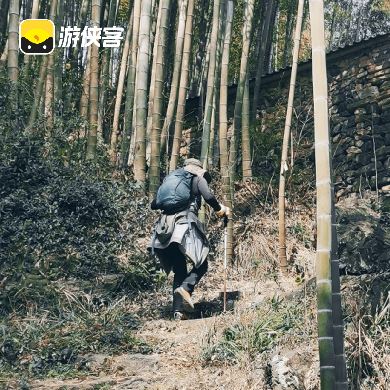 游侠客湖州安吉章里古道一日户外徒步跟团黄金山大石屋上海周边游 - 图2