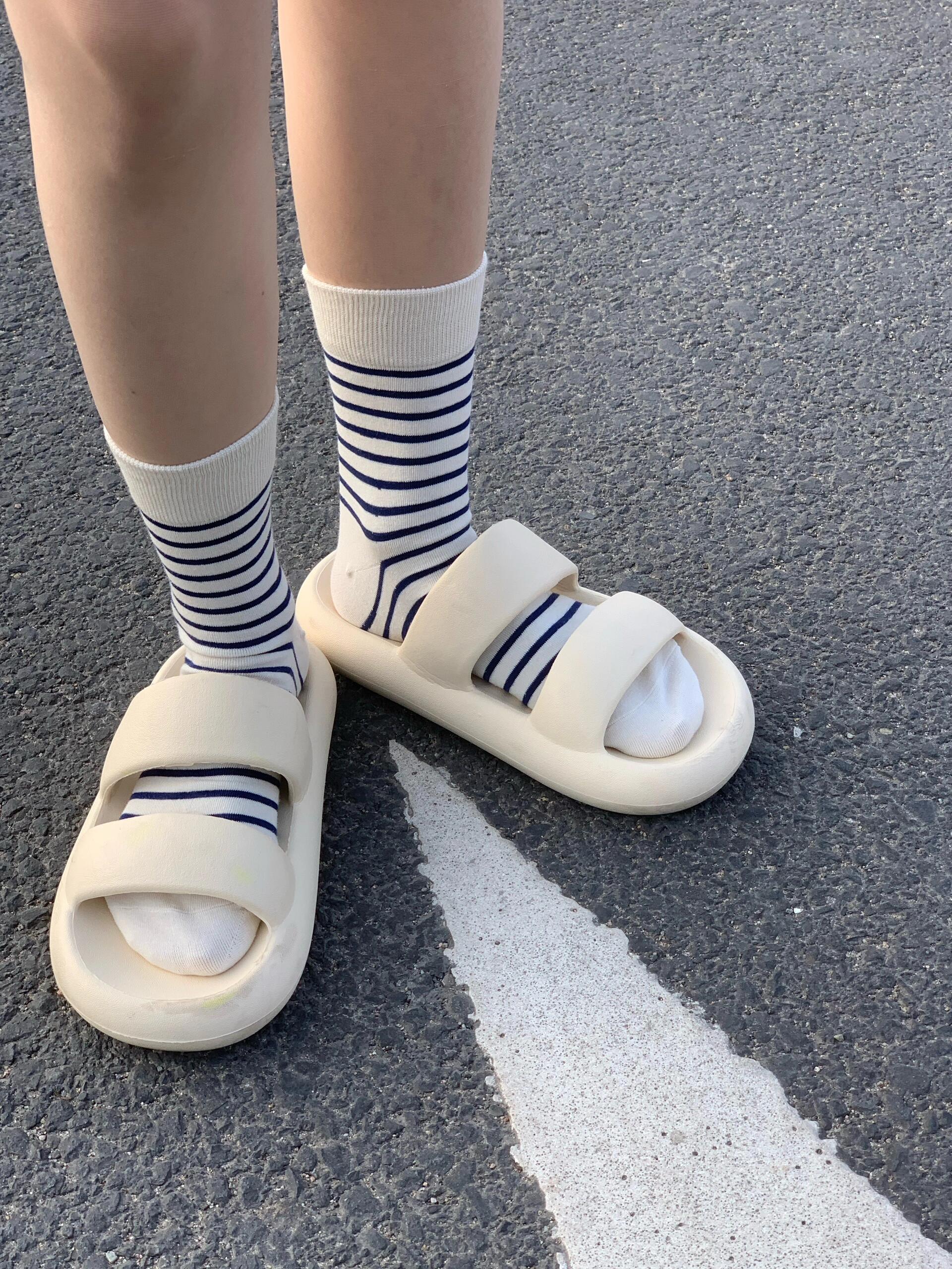 LookSocks条纹控集合~好看又好穿的简约设计！疯狂安利！