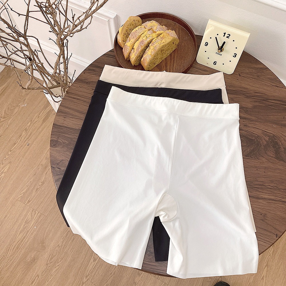 粉底液防走光安全裤冰丝平角裤100A抑菌裆二合一女生打底裤夏薄款,淘宝优惠券,粉丝福利购,淘宝优惠卷