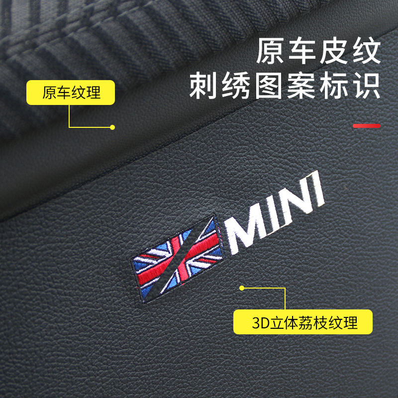 适用宝马迷你mini Cooper countryman车门防踢垫R系 F55 F56 F60 - 图2