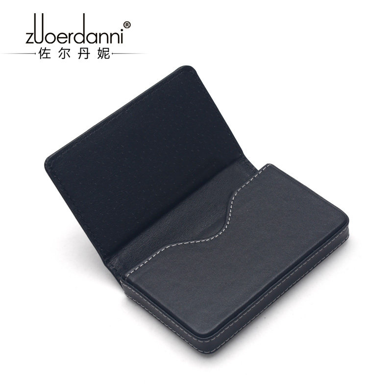 真皮大容量男女定制轻薄便携名片夹 佐尔丹妮东莞卡包