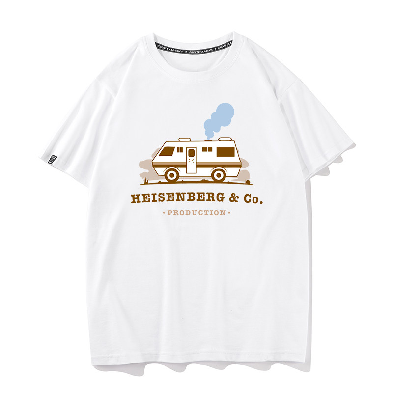 绝命毒师联名T恤美剧周边老白海森堡短袖炸鸡叔男女恶搞衣服,淘宝优惠券,粉丝福利购,淘宝优惠卷