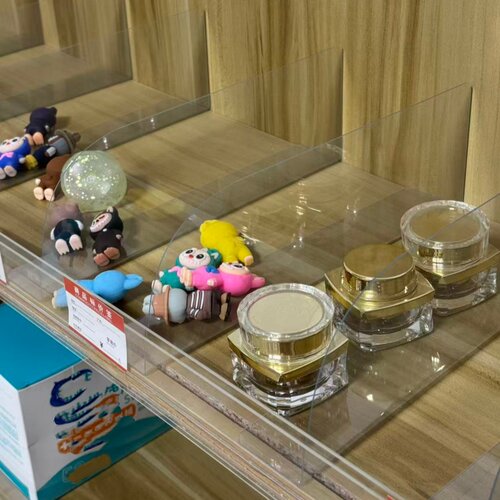 全新货架隔板片透明分隔板超市L型便利店商品PVC隔片塑料挡板 - 图3