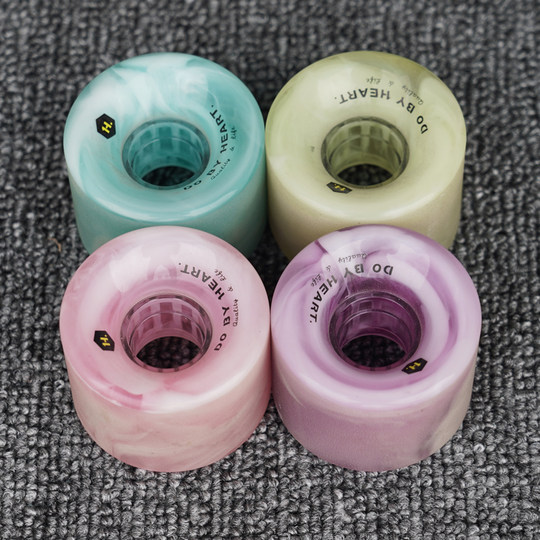 DBH滑板轮子刷街轮全能轮动作轮专业双翘大鱼板软轮78A瑕疵二手