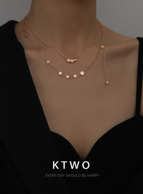 欧美走秀时尚气质流苏毛衣项链女