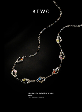 潮酷项链女高级设计感颈链男款