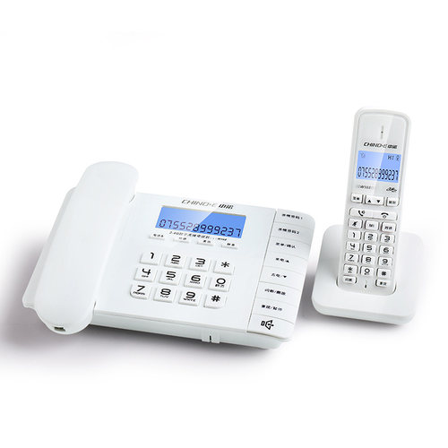 中诺W168无绳电话机家用子母机 商务办公一拖一无线中文菜单座机 - 图3