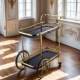 Light luxury dining car storage rack Living room Bedroom Bathroom Mobile cart Sofa side bar tea cart