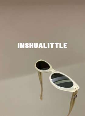 显脸小~猫眼字母太阳眼镜男女