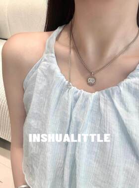 26s新款金币字母项链女士