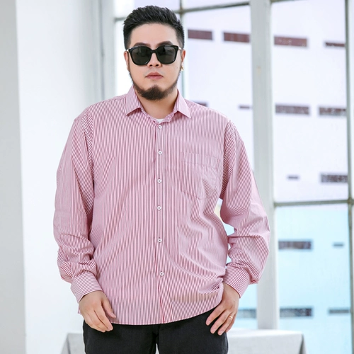 Хлопковая рубашка для отдыха, большой размер