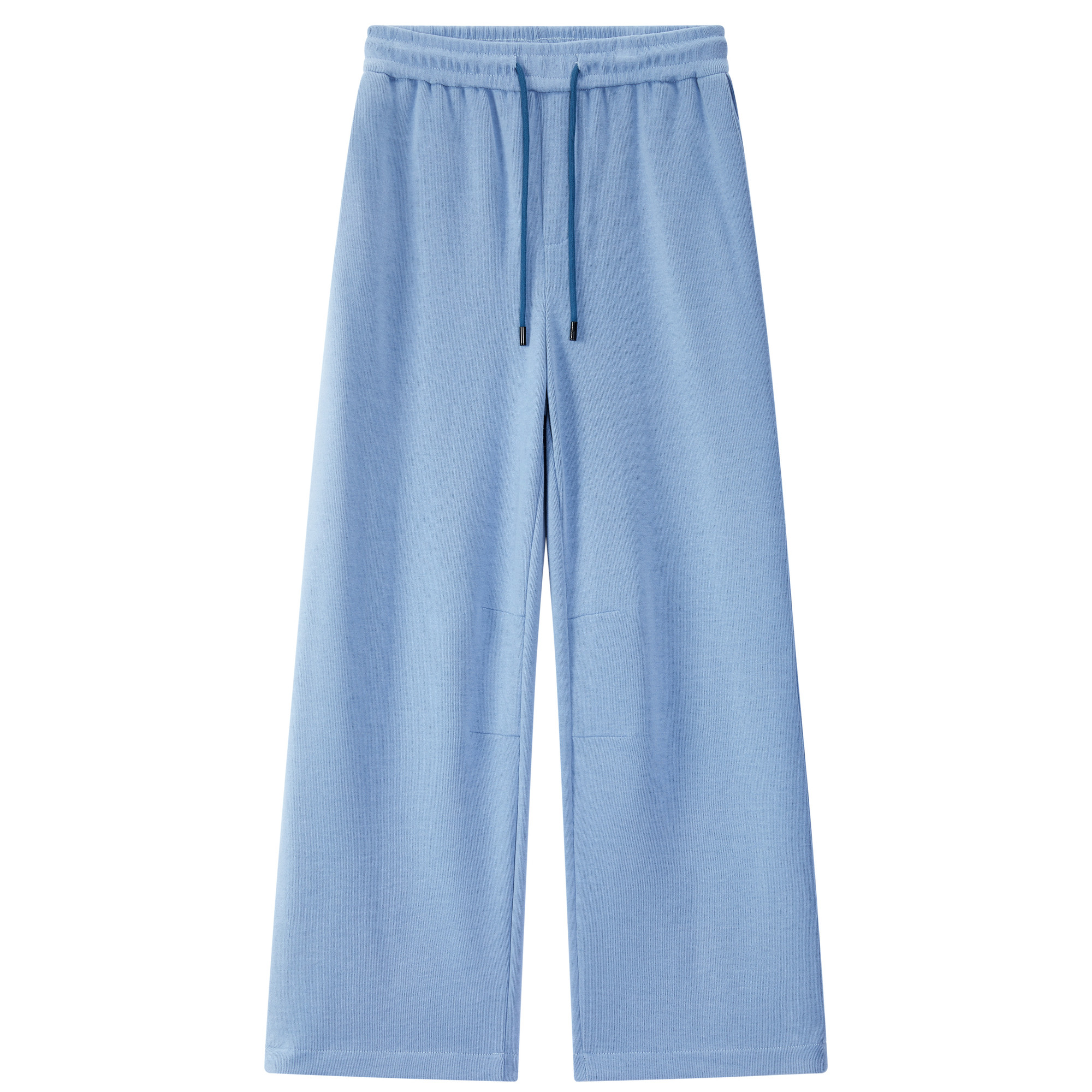 美式复古蓝色慵懒风直筒卫裤女秋冬新款宽松阔腿裤休闲拖地长裤子,淘宝优惠券,粉丝福利购,淘宝优惠卷