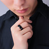 NFC smart ring temperature-sensitive color-changing ICID access control multi-functional bus and subway Tesla ring high black technology