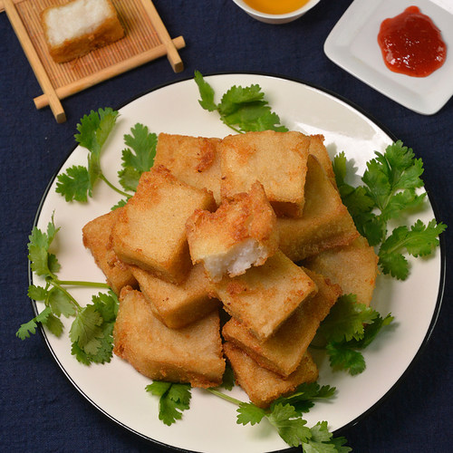 菜粿萝卜糕生制泉州安海白塔菜头粿福建闽南特色小吃菜果1000g - 图1