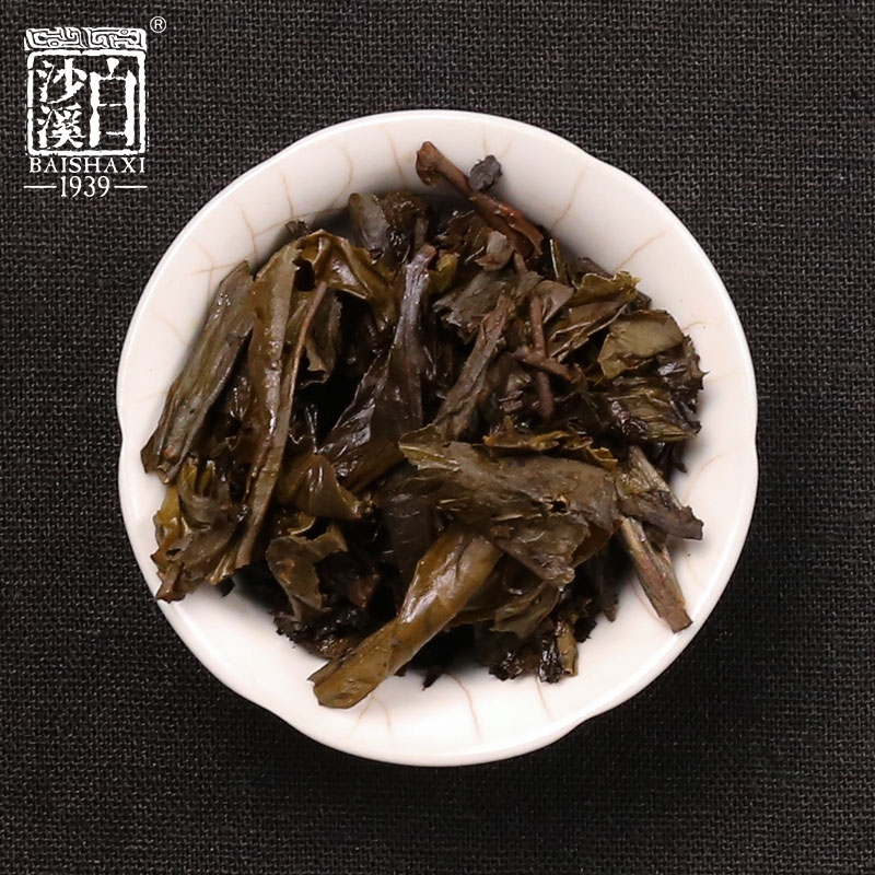 湖南安化黑茶白沙溪正宗砖型千两茶花卷茶2015年花砖茶2kg老茶叶