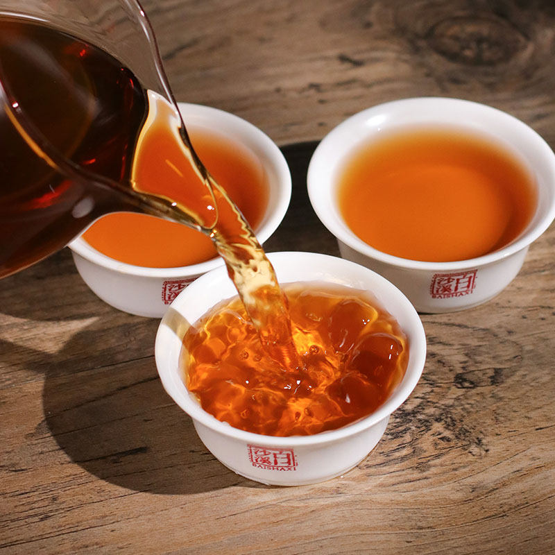 湖南安化正品白沙溪2012年天茯茶 白沙溪会尔安化黑茶