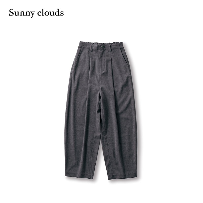 春季新品 桑妮库拉/Sunny clouds 女式宽松气球裤春季舒适阔腿裤 - 图0