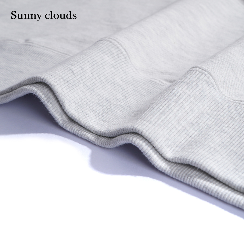 秋季新品 桑妮库拉/Sunny clouds 女式纯棉卫衣圆领套头上衣百搭 - 图3