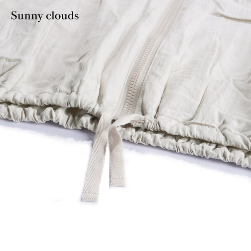 春季新品 桑妮库拉/Sunny clouds立领插肩蝙蝠袖外套系绳夹克上衣 - 图3
