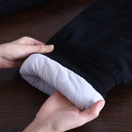 中医健康推荐棉花棉裤 排湿寒外穿夹棉保暖裤 宽松可水洗加厚长裤 - 图2