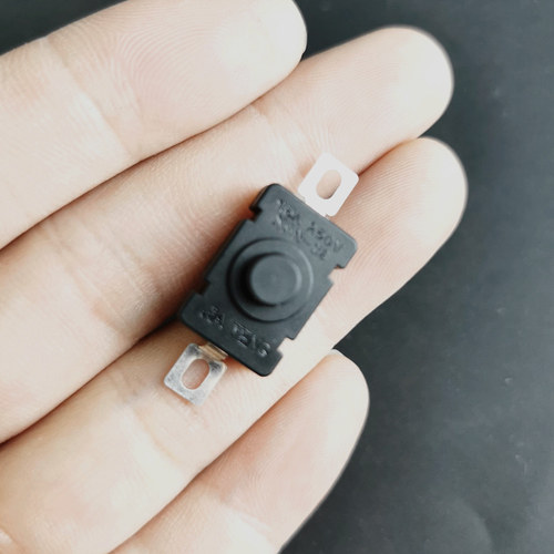 自锁长方形开关按钮开关玩具模型制作元件圆形按钮电子开关小开关 - 图1