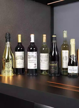 仿真洋酒香槟装饰酒假酒展厅装饰品道具酒软装组合样板间酒柜摆件