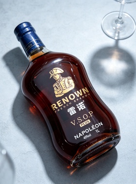 1.75升雷诺洋酒瓶样板房酒柜专用装饰摆件道具仿真酒客厅摆设