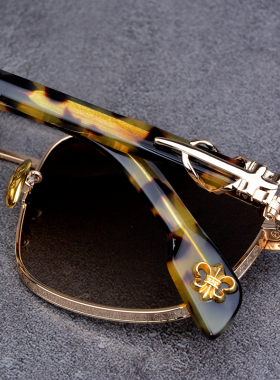 潮牌防辐射防紫外线全框个性复古