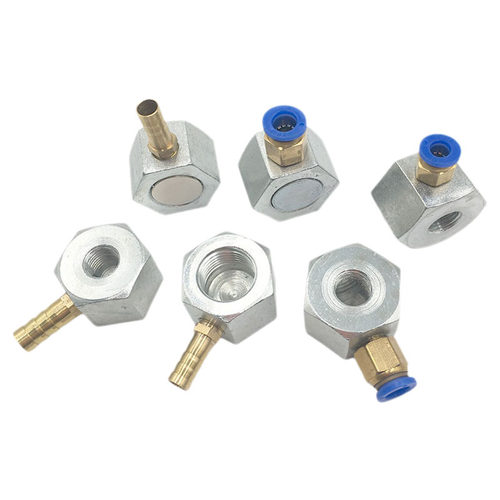 车床冷却管强磁座吹气万向竹节管火花机油底座磁力座数控喷油磁吸 - 图3