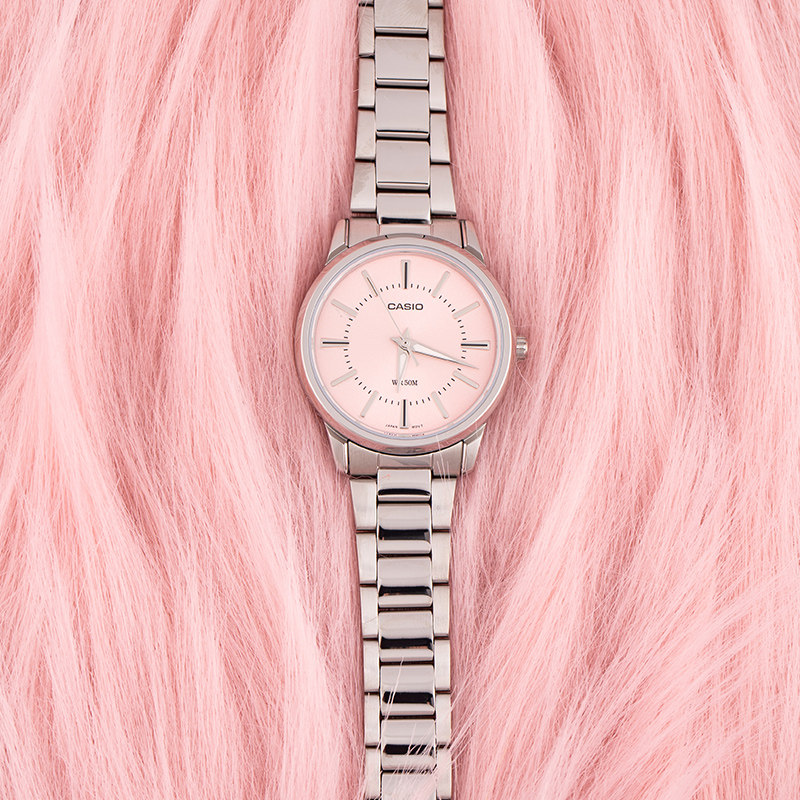 海外直邮卡西欧女士简约防水女表 锦时亨海外日韩腕表