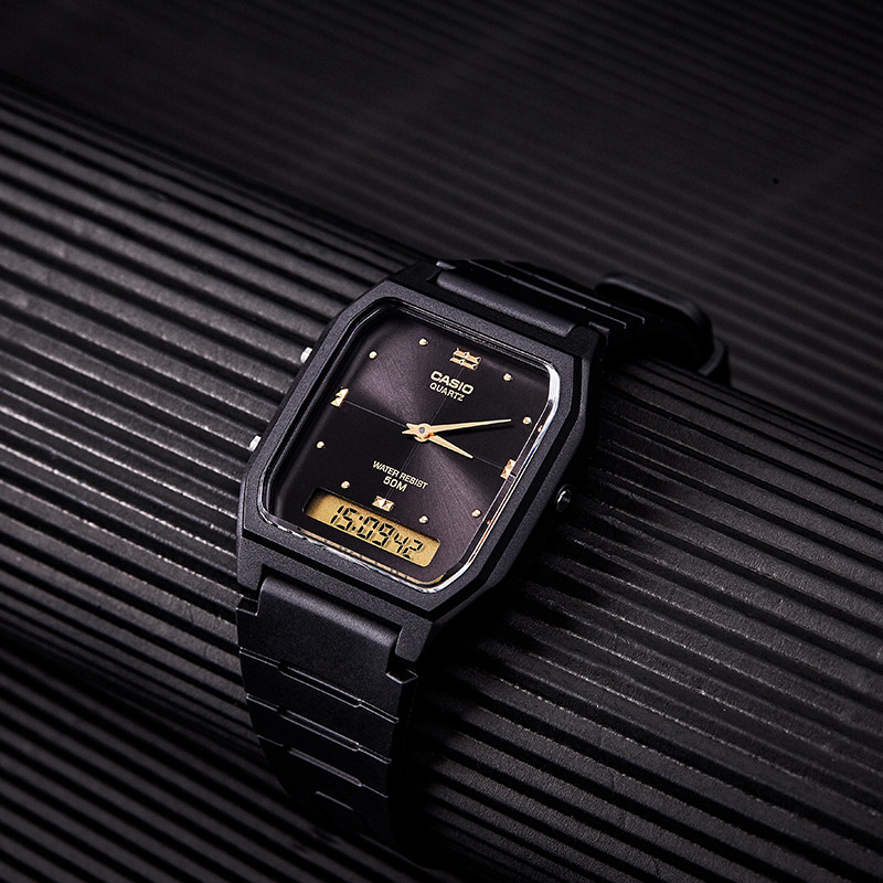 海外直邮卡西欧复古aw-48he-1a手表 锦时亨海外日韩腕表