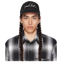 Mr Saturday black Good Luck Drip Trucker baseball cap man