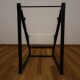 Sports trainer inclined body pull-up fitness rack