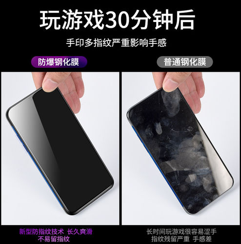 适用华硕ROGPhone6防瞄钢化膜ROG游戏手机6Pro防窥膜防偷盔防爆屏 - 图2
