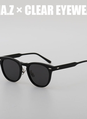 丁达尔风朦胧灰高级小众板材墨镜