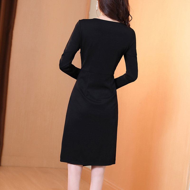 秋冬气质2021新款高端名媛连衣裙 jinkaix连衣裙