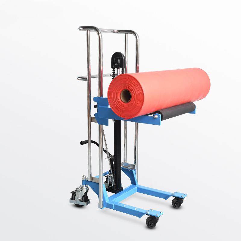 卷膜上料滚筒液压堆高车PFG4120圆形物料旋转滚轴升降车,淘宝优惠券,粉丝福利购,淘宝优惠卷