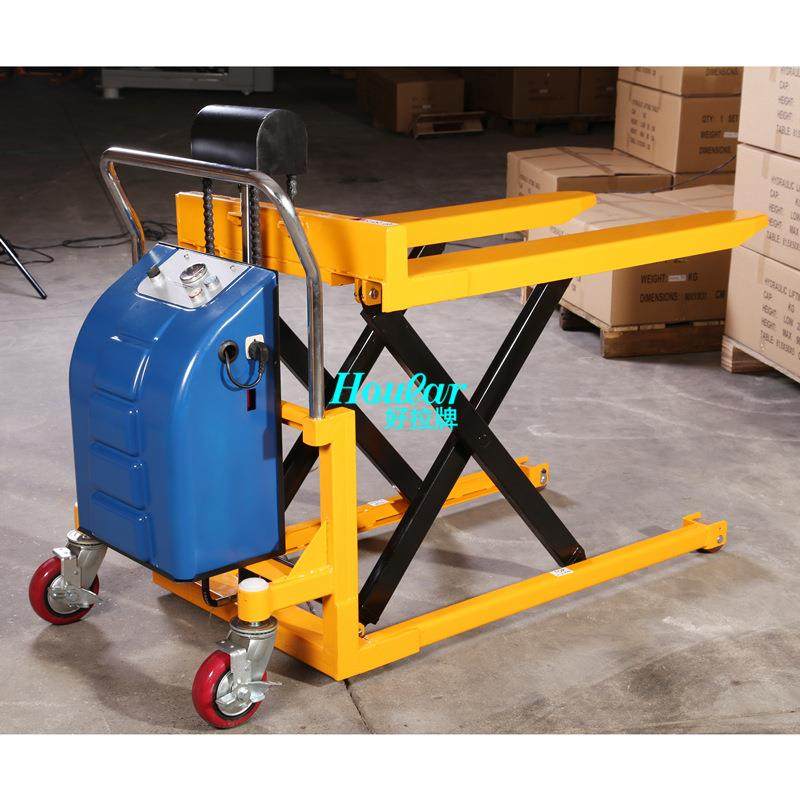 GSD/EGSD1000手动剪式高行程升降车搬运车电动液压升高叉车脚踏式,淘宝优惠券,粉丝福利购,淘宝优惠卷