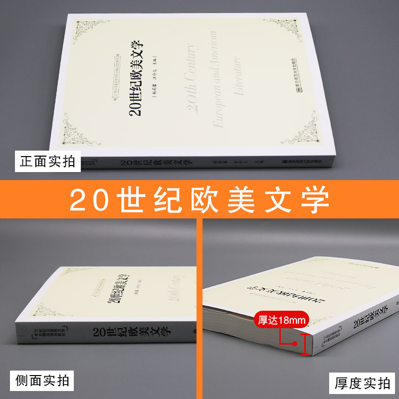 赠电子版大纲 全新正版 江苏自考教材 28956 20世纪欧美文学史 20世纪欧美文学 杨莉馨、汪介之主编 南京师范大学出版社 2018年版 - 图1